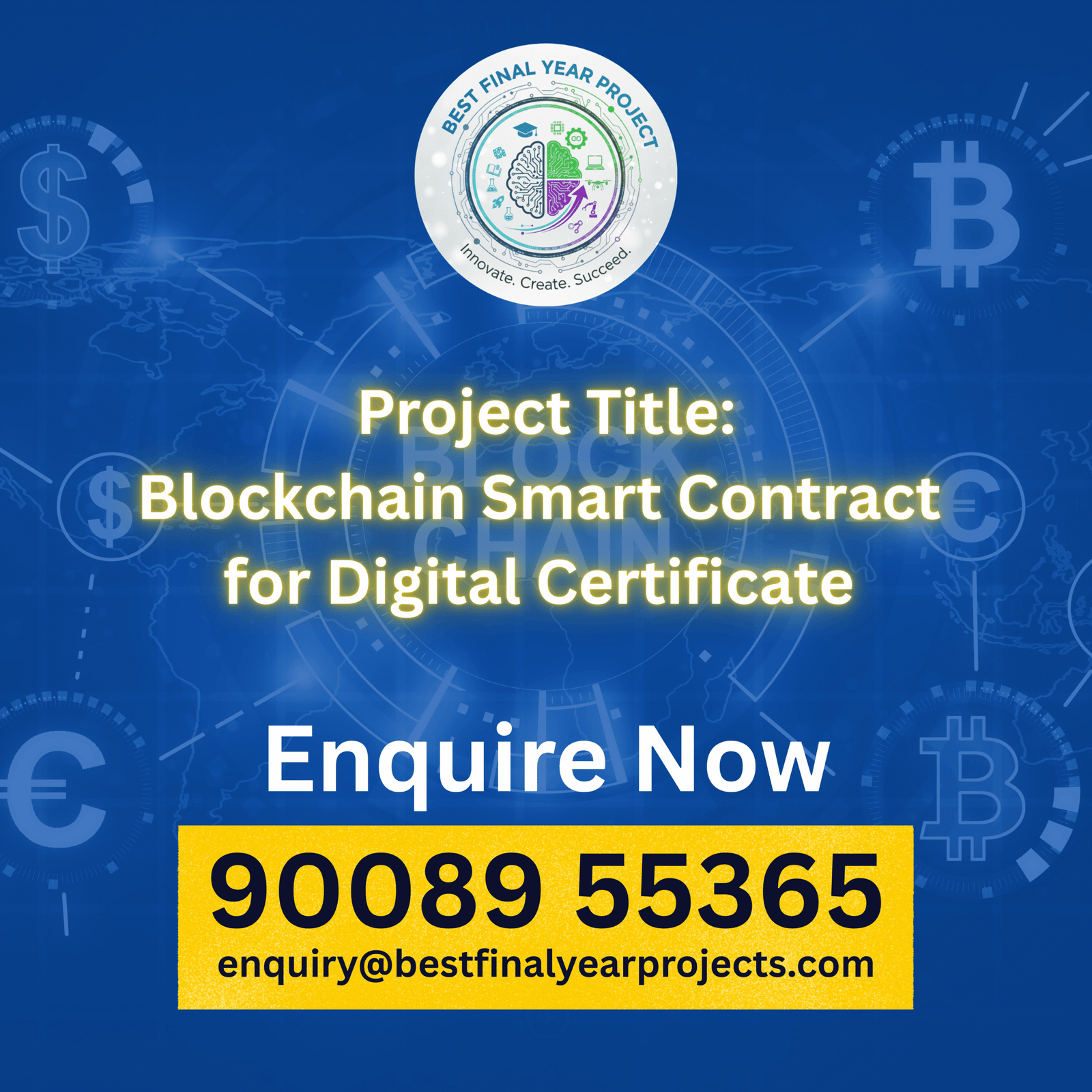 Blockchain Smart Contract for Digital Certificate Project featured image